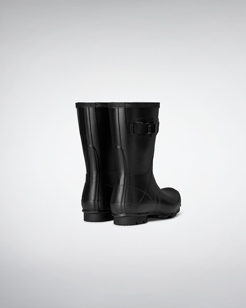 Hunter Norris Field Short Rain Boots - Online Shop Womens Black - BISETM293